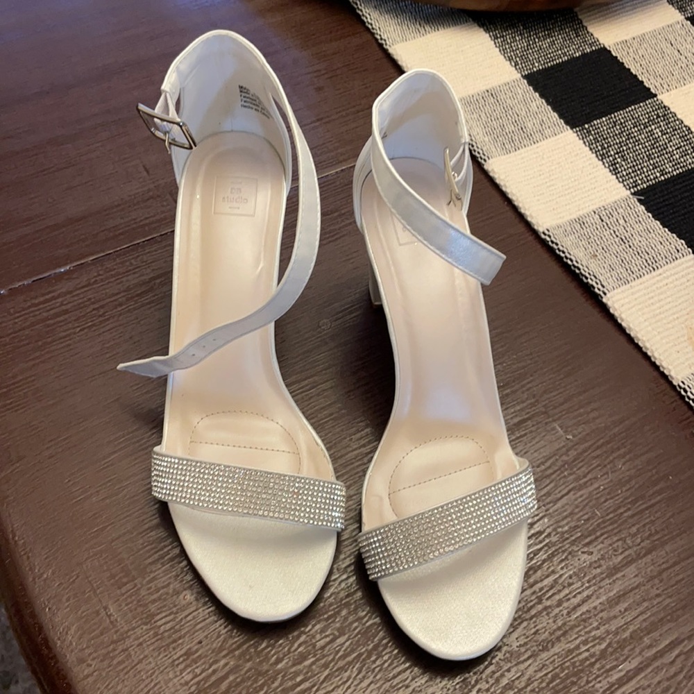 Bridal Heels with Sequins